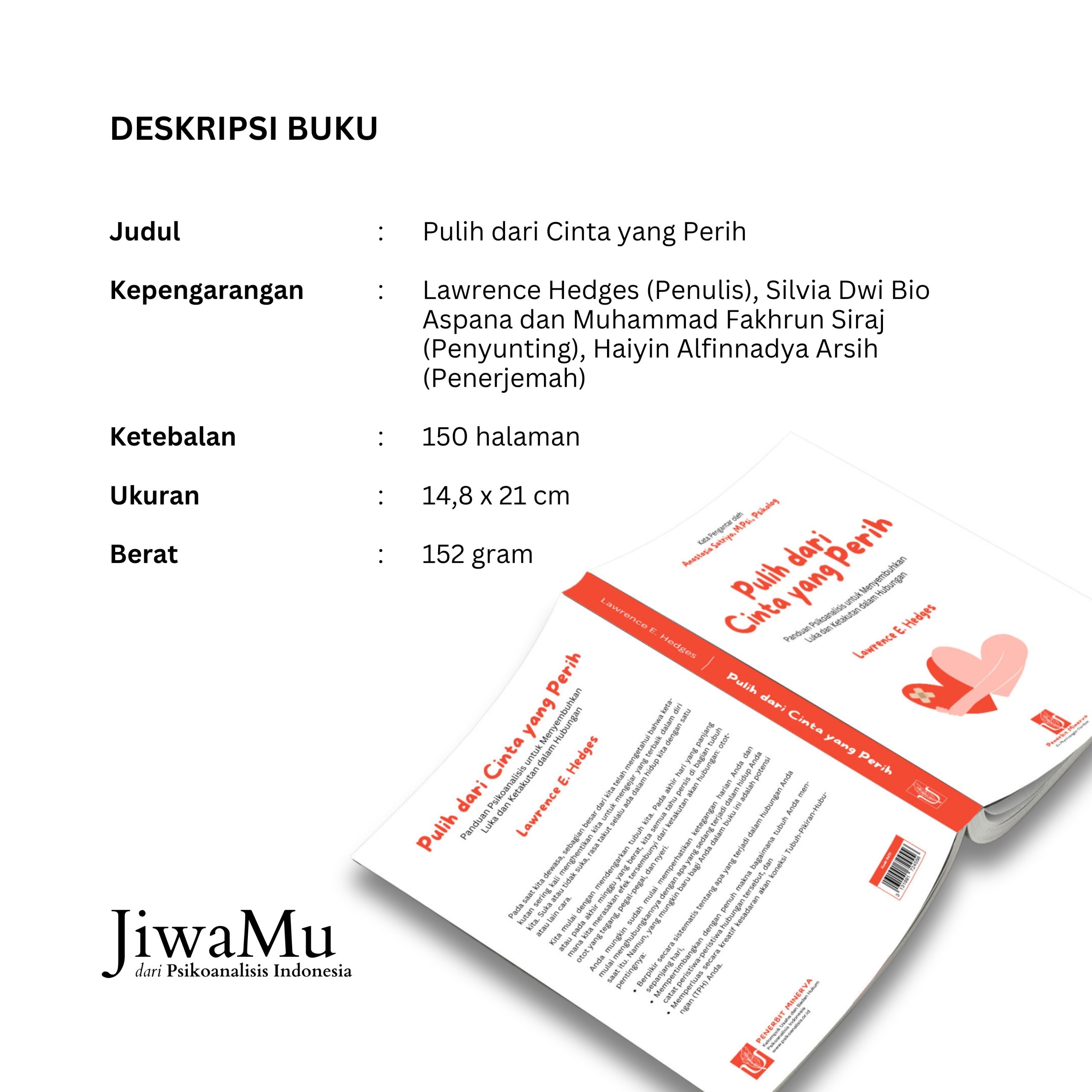 Pulih dari Cinta yang Perih Karya Lawrence Hedges - Image 2