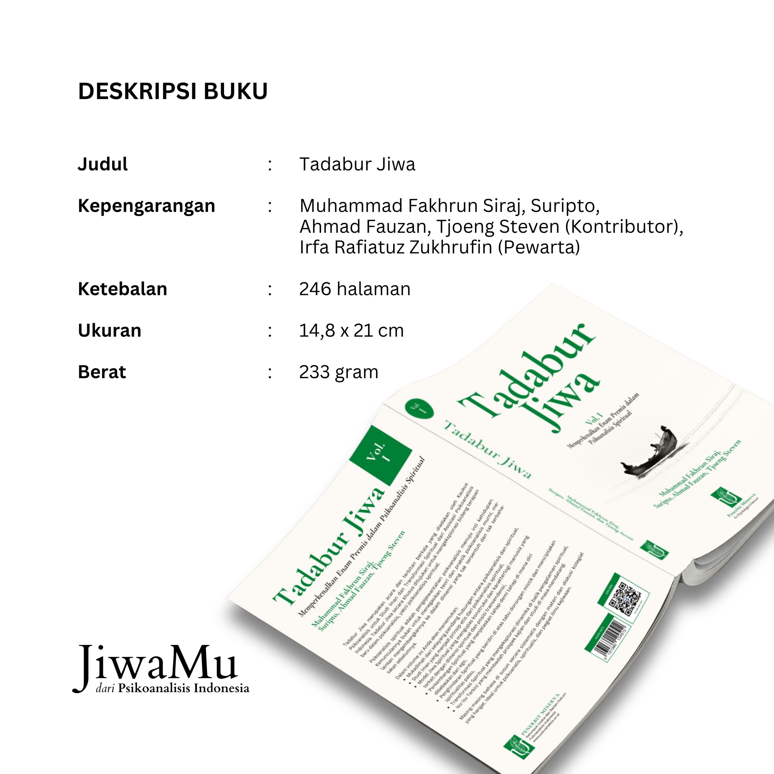 Tadabur Jiwa oleh Muhammad Fakhrun Siraj, dkk. - Image 2